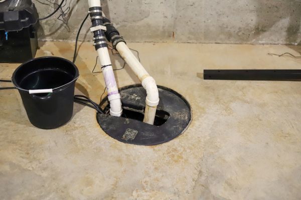 Basement Drainage Installation in Chandler