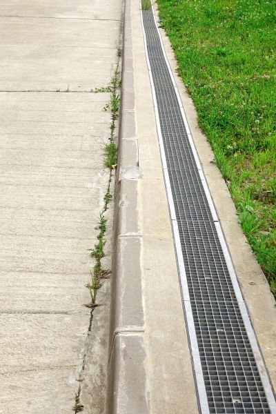 Concrete Drain Installation in Chandler
